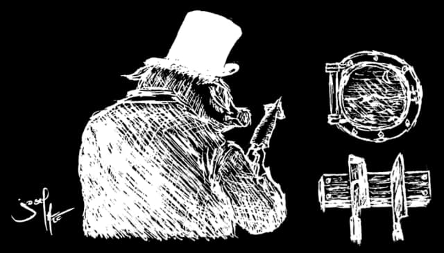 Chef preparing a dish